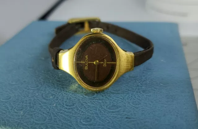 Vintage Bulova Dior Wind-Up Ladies Watch.