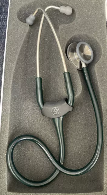 3M Littmann Classic II SE 28 inch Hunter Green Stethoscope 2208