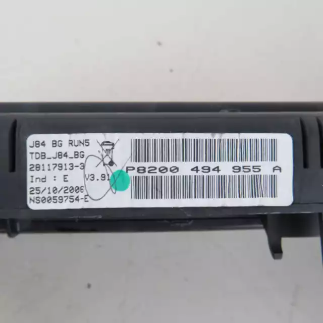 Quadro strumenti P8200494955A Renault Scenic Mk2 2003-2009 (46482) 2