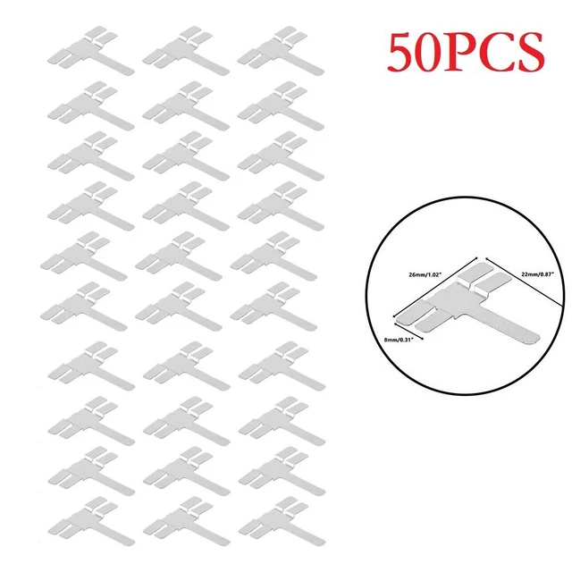 Lot De 100 Bandes Nickelées Pour Connexion Batterie – Bricolage électronique – Neuves