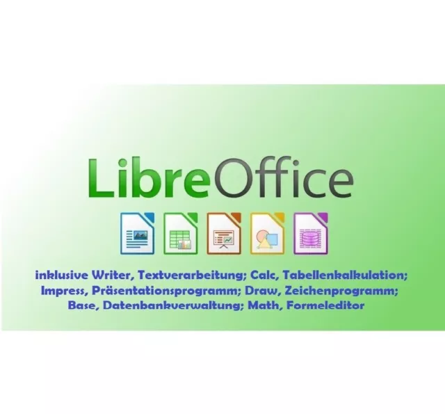 *** Libre Office Version 7.5.x *** WIN, MAC, LINUX I Download I E-Mail