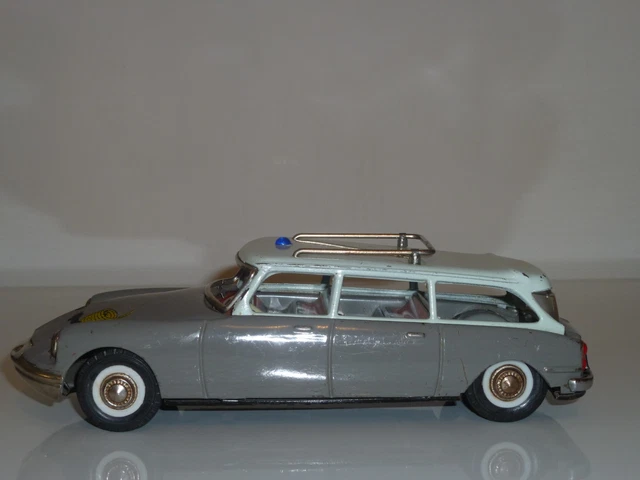 Ancienne Voiture Jouet En Tôle Citroën DS-19 Cadet Joustra Réf. 2200 - France 1960