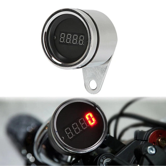 LED DIGITAL TACHOMETER Gauge Speedometer For Harley Sportster XL1200