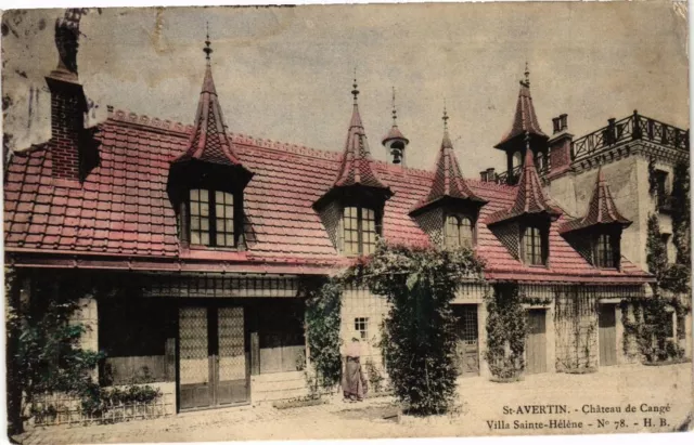 CPA St-AVERTIN - Chateau de Congé - Villa Ste-Héléne (227429)