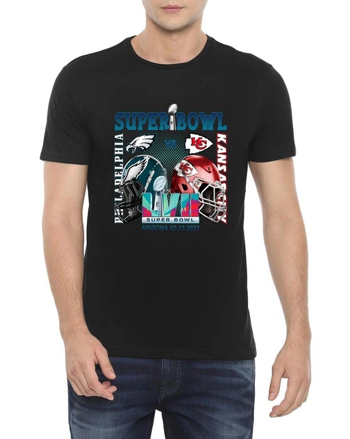 2023 Super Bowl LVII 57 Eagles VS Kansas City Chiefs Shirt Gift For Fan Sport
