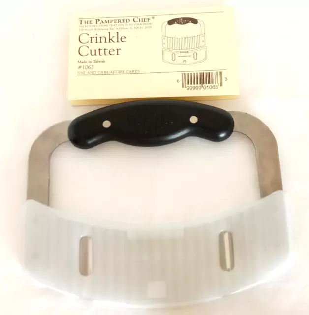  Pampered Chef Crinkle Cutter #1063 - French Fry Slicer