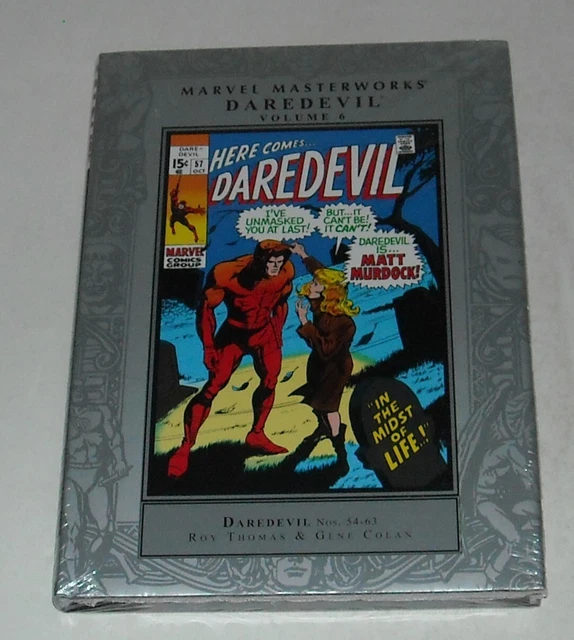 Sealed Marvel Masterworks Daredevil Volume 6 Hc Book Dust Jacket Reprints 54-63