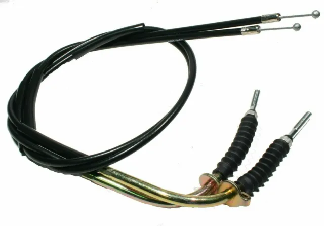 Pair Front Brake Cables fits Suzuki 1987-2006 LT80 Quadsport 80
