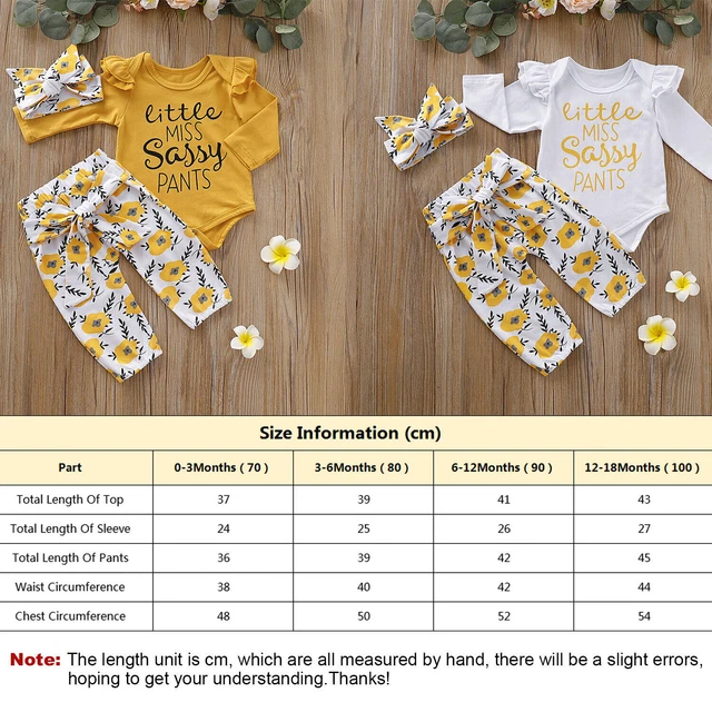 3 pz abiti cuore per bambine neonate top pantaloni fascia outfit tuta 2