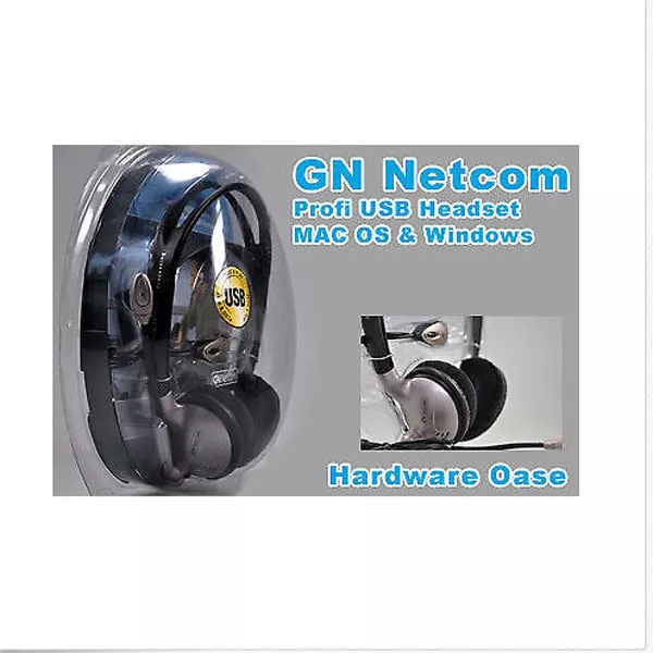 GN Netcom Premium USB Headset für Apple Mac OS Windows