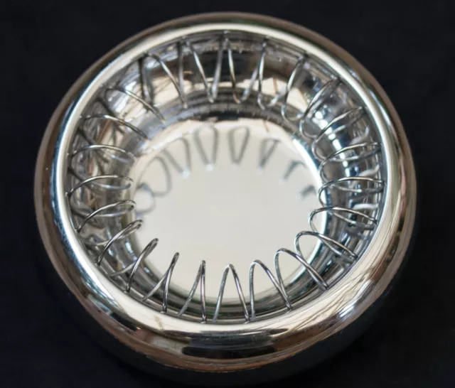 Vintage Alessi Stainless Steel Spirale Ashtray - 12cm - c1990s