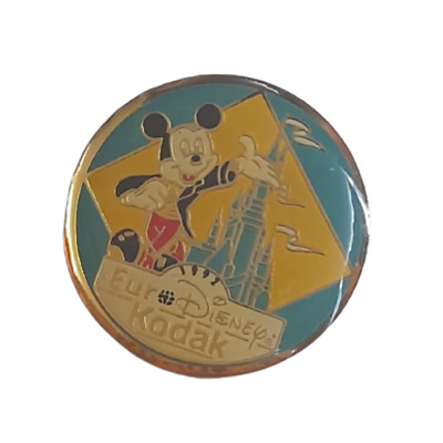 pin's lapel pins vintage KODAK photo +en vente EURO-DISNEY 92 PARIS version 1 