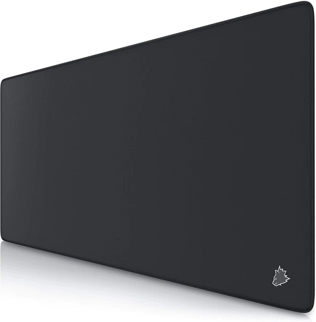 Tappetino Mouse Gaming Anpollo XXL 900x400mm - Con Mappa Del Mondo, Base Antiscivolo, Nero - Foto 4