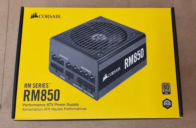 Corsair RM Series RM850 850 Watt 80 PLUS Gold Certified Fully Modular PSU