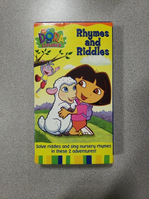 Dora Rymes And Riddle DORA THE EXPLORER - Rhymes and Riddles (VHS, 2003) EUR 2,17 - PicClick FR