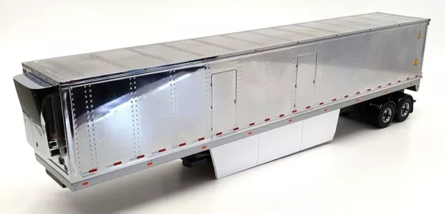 Diecast Masters 1/50 Scale 91022 - 53ft Refrigerated Van Trailer Chrome Plated