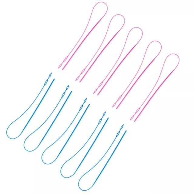 10 Pcs Easy Threader Needle Embroidery Tools Replacement Drawstring