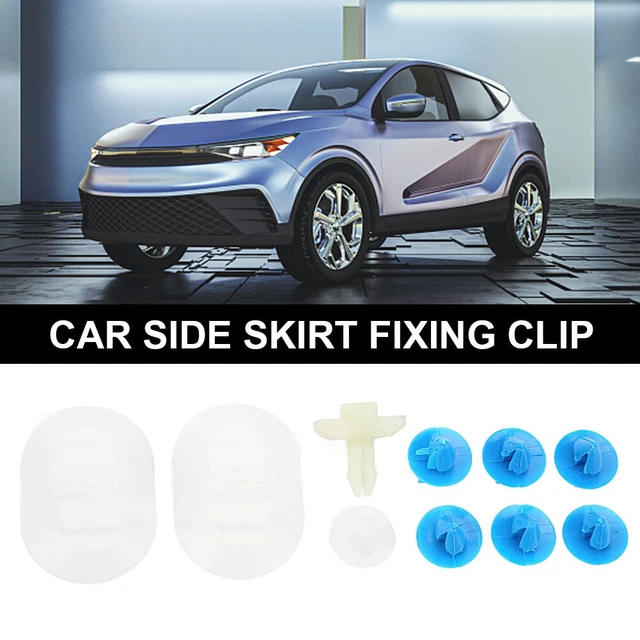 10pcs Side Skirt Securing Kit Side Skirt Retention Kit for Citroen DS3 2009-2015 2
