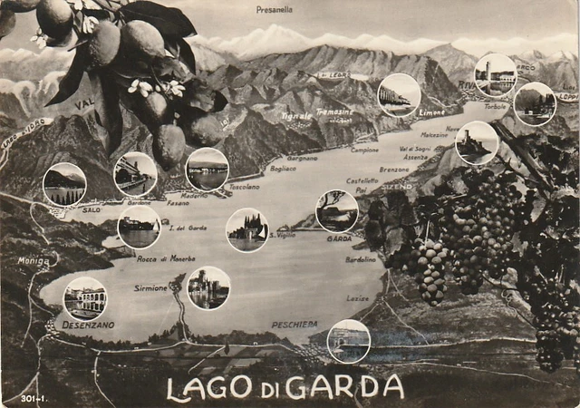 Lago Di Garda Veduta Generale Varie Localita'