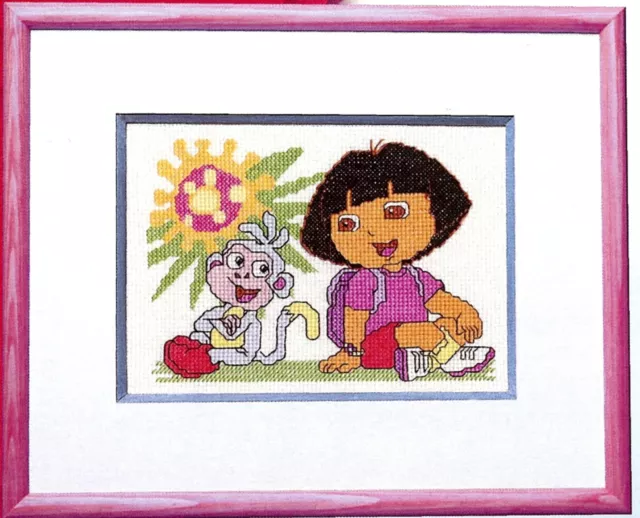 Royal Paris 00094 Dora And Flip Flops Beach Summer Holiday Embroidery Counted