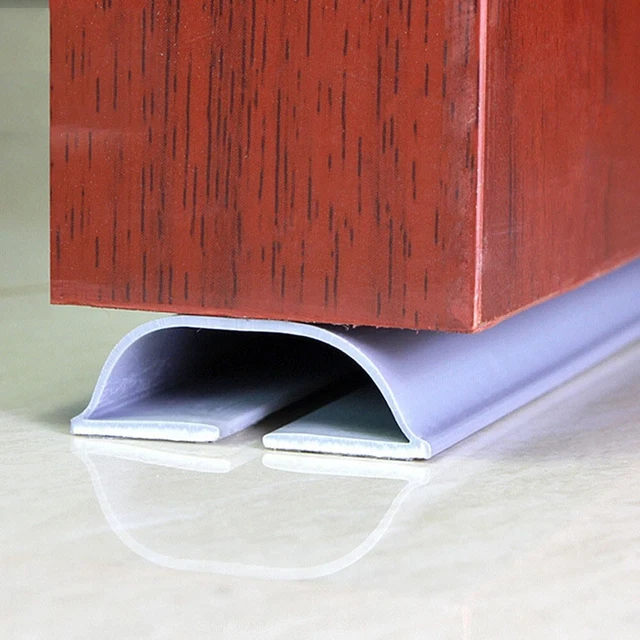Junta de puerta a base de PVC insectos aire y protección insonorizada para su puerta