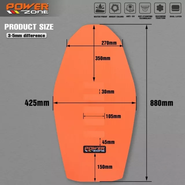 Coprisella Copertina Copri Sella per KTM SX SXF EXC Anti Scivolo Motocross 3