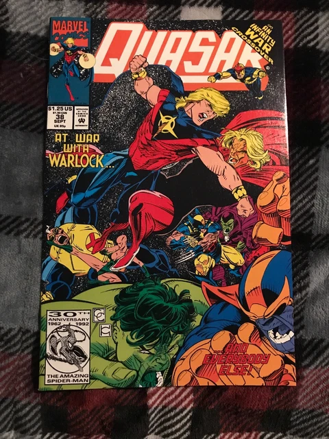 Quasar # 38  Infinity War Crossover