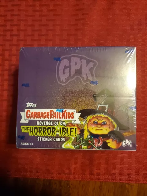 Topps 2019 Garbage Pail Kids Revenge of Oh The Horror-ible Hobby Box - 24 Packs