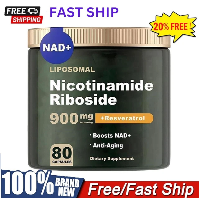thumbnail image 2 of Nicotinamide + Resveratrol 240 Capsules – NAD Supplement, Anti-Aging Formula 2 of 5