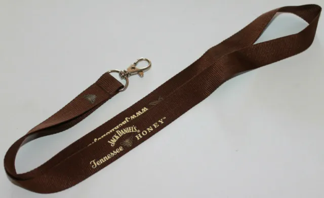 Jack Daniel´s Tennessee Honey Whiskey Schlüsselband Lanyard NEU (T268)