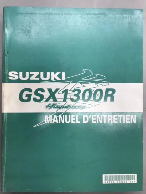 Revue Manuel d'atelier SUZUKI GSX-R 1300 2008-2017 HAYABUSA