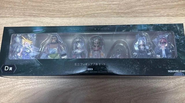 Final Fantasy VII Rebirth G Kuji Mini Figure Set (7 Types) - From Japan, Square Enix