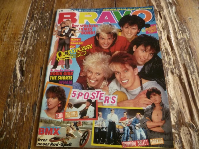 Bravo 1983: Kajagoogoo/James Bond/Nena Spandau/Charlie's Angels/Jackson/Wham