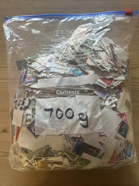 Kiloware World Loads Of Gb Really Great Clean 700g Thousands Of Stamps