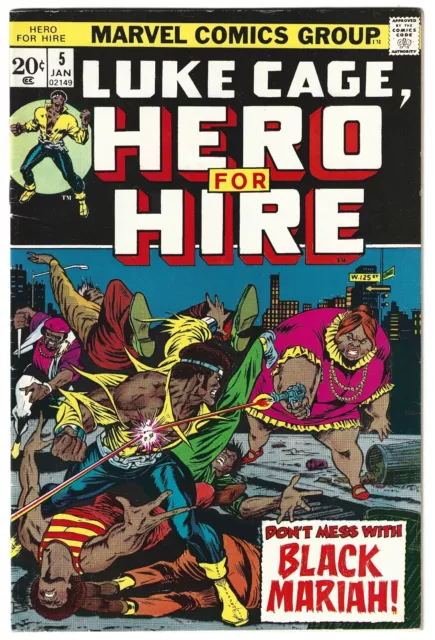 Luke Cage Hero for Hire Mixed Lot 3 Issues Marvel 1973 #5 #7 #9 All Fine Grades