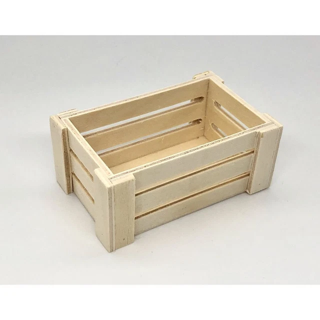 Cassettina Porta Oggetti In Legno Shabby Chic - 13x13x8 Cm - Bianco Decorativo - Foto 4