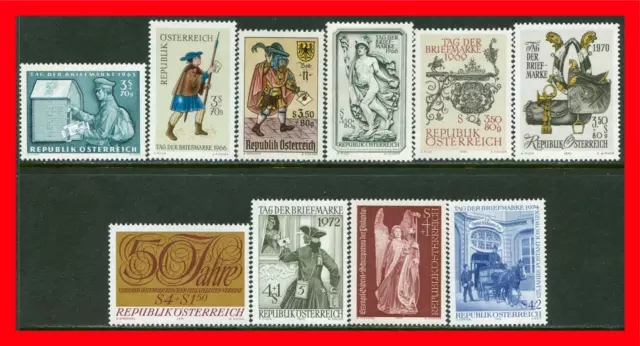 Austria Semi-postal Stamps Scott B321-B330, MNH Selection!! A209