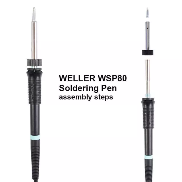 Weller WSP80 Soldering Iron Pencil Handle For WSD81 WS81 WSD161 NEW 3