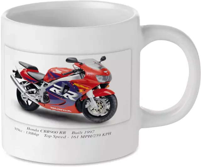Honda CBR900RR Motorcycle Motorbike Tea Coffee Mug Biker Gift Printed