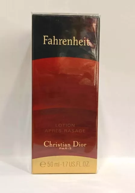 FAHRENHEIT de CHRISTIAN DIOR 50 ML  AFTER SHAVE LOTION EDICION AÑO 2000