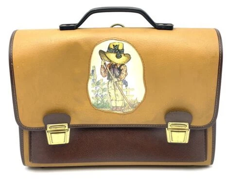 CARTELLA SCUOLA SCHOOL Bag Anni 70 Tipo Sarah Kay Holly Hobbie Munari Nuova Go EUR 26 10 PicClick IT