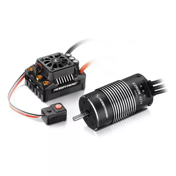 Hobbywing Combo Ezrun Max8 ESC (XT90 Plug) 4268-2600kv Motor HW38010402