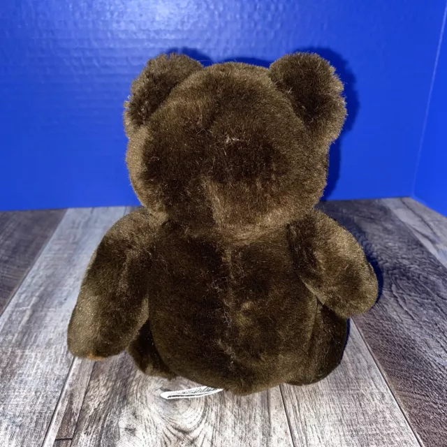 Vintage GERBER Precious Plush Bear Fully Jointed Teddy Posable Lovey Brown 9" 3