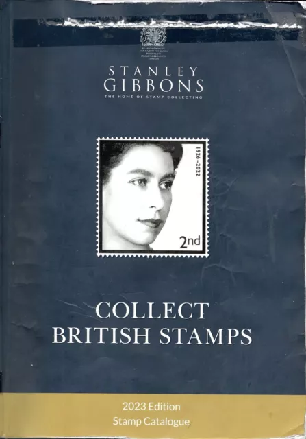 Stanley Gibbons 2023 Collect British Stamp Catalogue Used