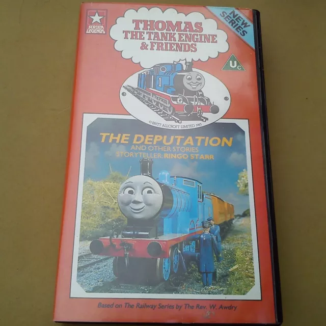 THOMAS the Tank Engine & Friends The DEPUTATION Video VHS 1986 56min 10 Episodes THOMAS the Tank Engine & Friends The DEPUTATION Video VHS 1986 56min 10 Episodes