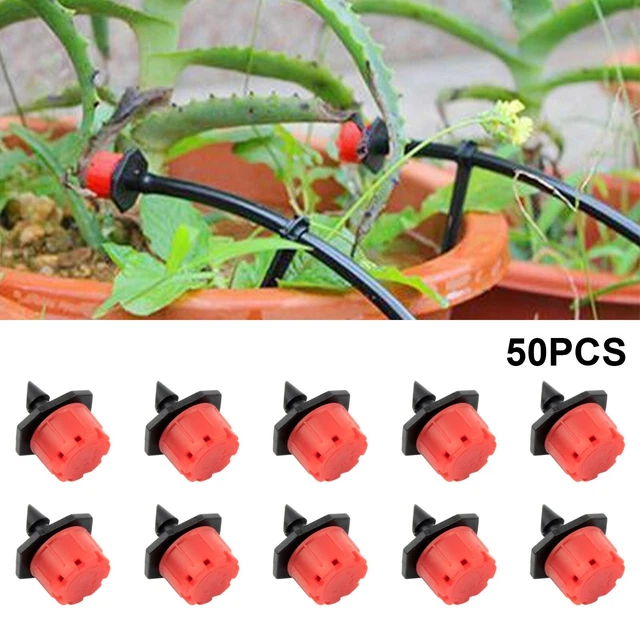 Système D'Irrigation Solaire 50 Goutteurs - Tuyau 10m Arrosage Automatique Hillvert HT-COSTIGAN-5000