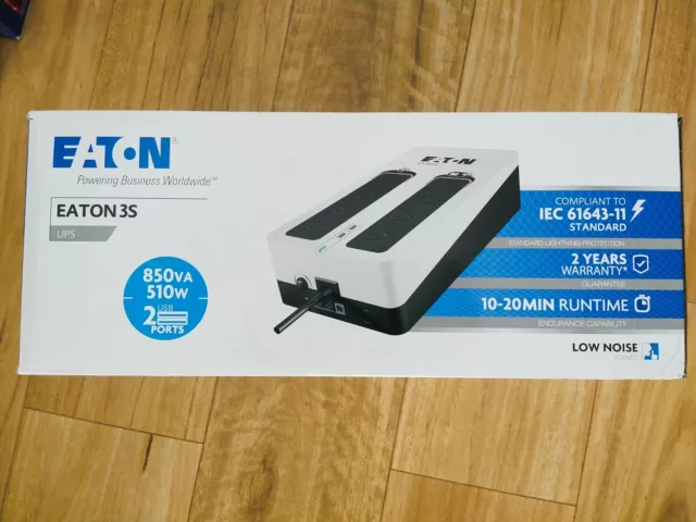 Eaton 3S Powerboard UPS 850VA