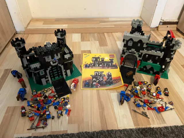 Lego  Castle Ritter Black Knights  Burg 6085 kpl.   und Burg 6086 nicht kpl.