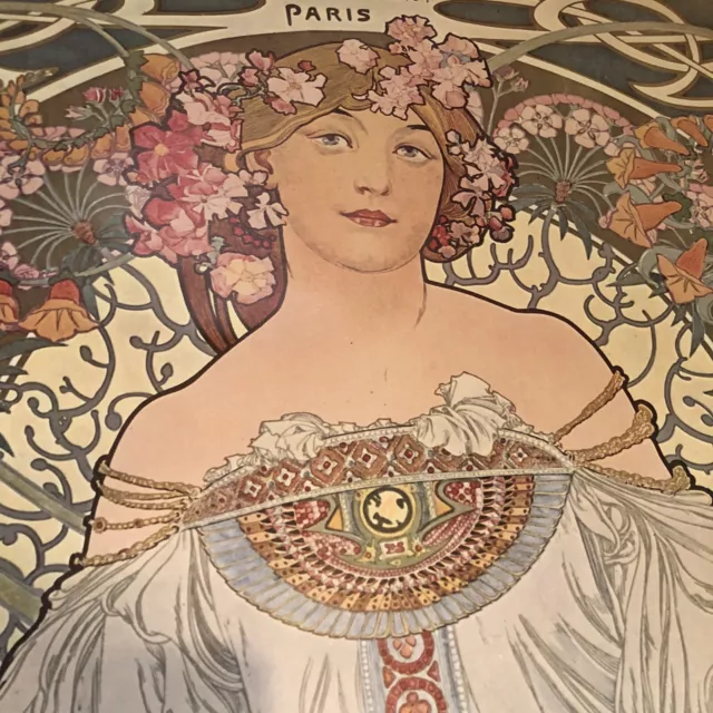 Vintage F Champenois von Alphons Mucha Poster großes Poster Shop Camden Sackville 3