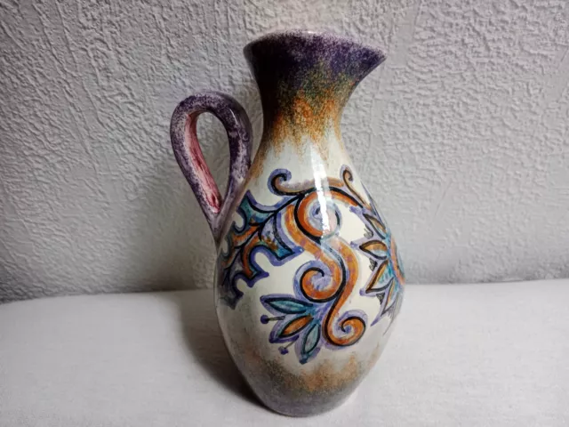 Cruche Vase Fouillen Faience De Quimper 2